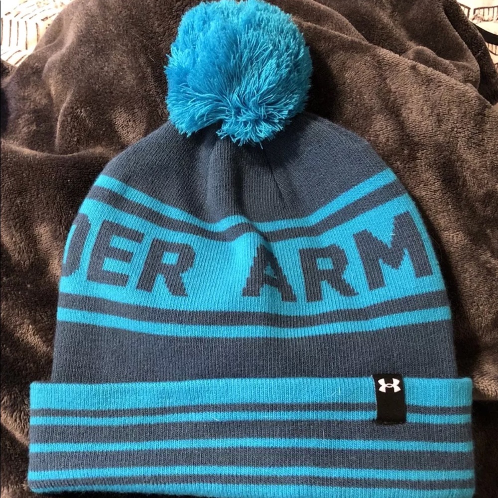 Under Armour Blue Beanie